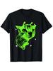T-shirt Unisexe S Y2K Chat Alien Meme Streetwear T-shirt Y2K Été Unisexe Oversize Humour Ironique Gen Z Alpha Cerveau Pourri Humour Nouveauté