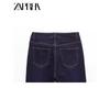 Zaprha 2025 New Arrival Sexy Tight Multi-Color Selection High Waist Temperament Speaker Denim Female Slim Looking 1416222