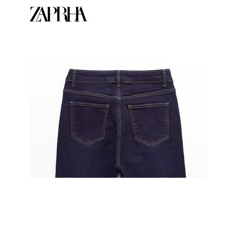 Zaprha 2025 New Arrival Sexy Tight Multi-Color Selection High Waist Temperament Speaker Denim Female Slim Looking 1416222