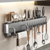 Xuanyong Wall-Mounted Punch-Free Kitchen Knife Holder
