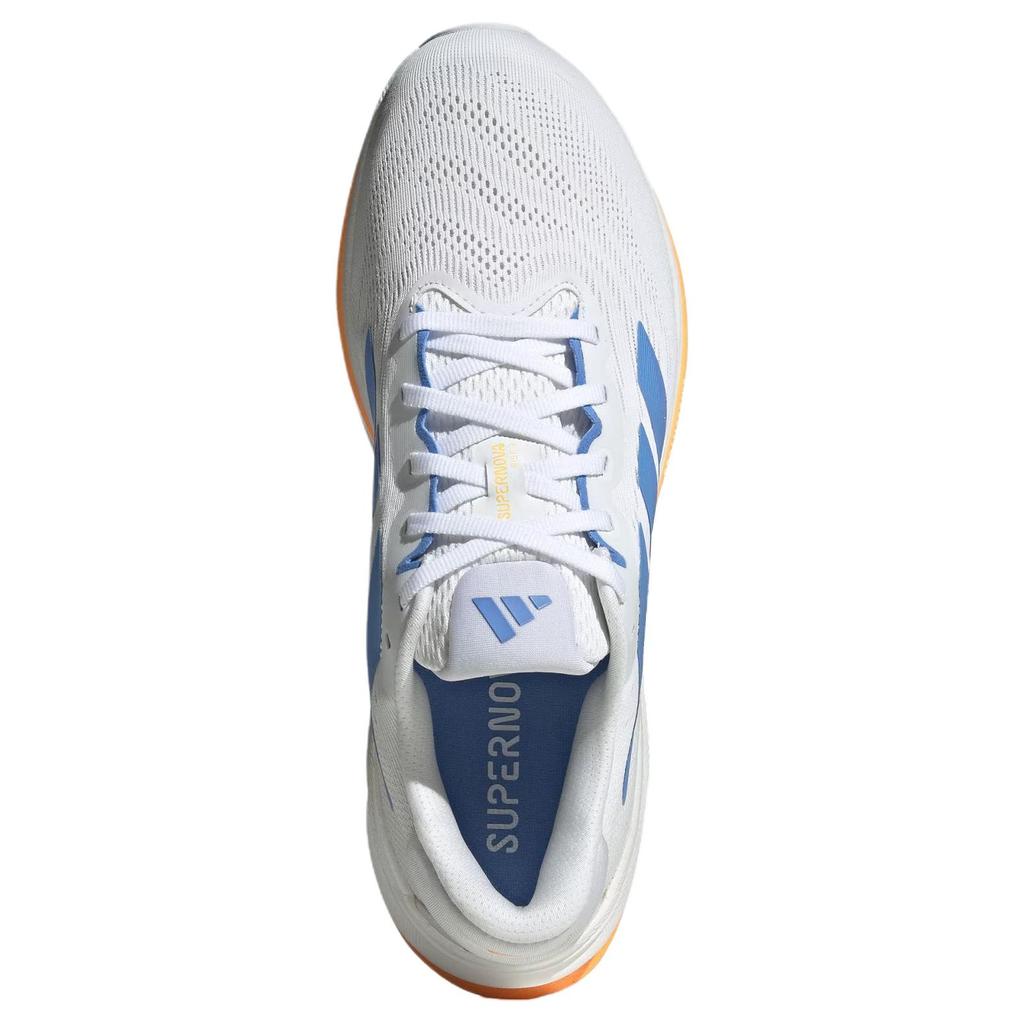 Adidas Supernova Rise 2 Comfortable Versatile Durable Low-Top Casual Running Shoes Men Sneaker White Blue JQ7709