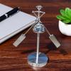 Fisherman Balance Art Figurine Swinging Kinetic Ornament Office Desk Stress Relief Toy Metal Balance Fisherman Sculpture for Home And Workplace Decor