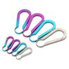 Mini Durable Loading EDC Tool Titanium Keychain Hanging Buckles Backpack Buckle Small Large Buckle