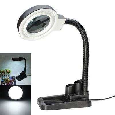 Magnifying Desk Lamp Craft Glass With Magnifier With 40 LED Lighting