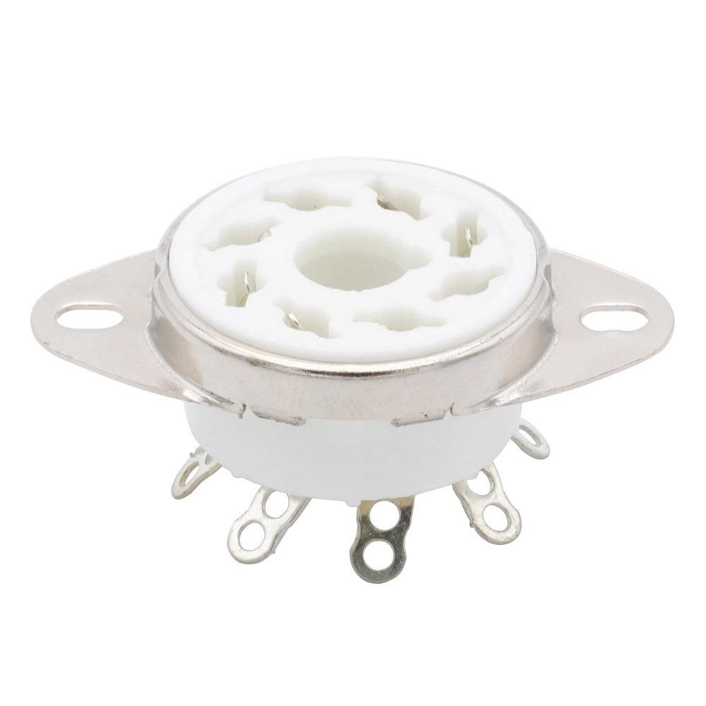 

1Pcs Octal Valve Base GZC8-1-A GZC8-1-A-G for EL34 KT88 6V6 6L6 6550 GZ34 5AR4 274B Audio Amplifier 1Pcs GZC8-1-A