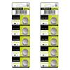 10/5PCS CR2016 Coin Cell Batteries User Friendly Stable Power Button Battery for Clocks Watch Gaming Controllers