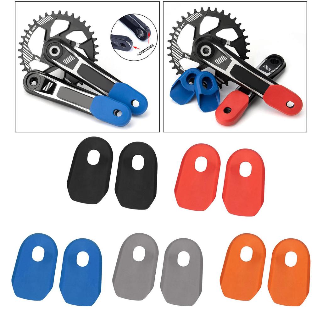 Dustproof Bike Crank Arm Protector Protection Crankset Wrap Crankarm Cycling