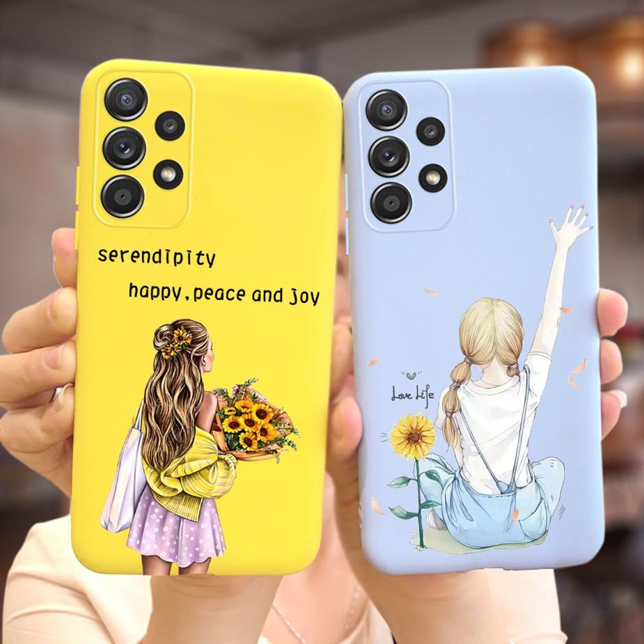 For Samsung Galaxy A52 A52s A72 5G Case New Fashion Candy Cartoon Cover For Samsung A52 A 52 s 72 GalaxyA72 Case Soft TPU Fundas