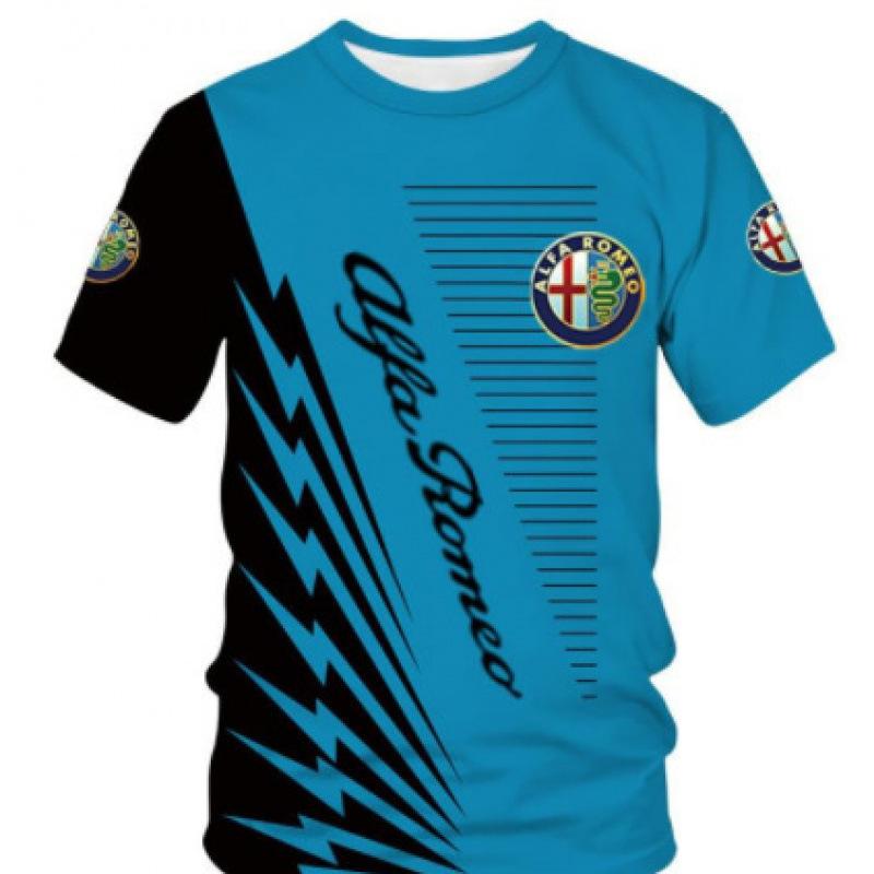 

Летняя мужская повседневная спортивная футболка с коротким рукавом и 3D цифровой печатью, с круглым вырезом 6XL