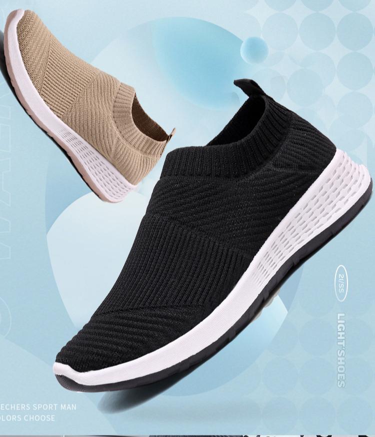Women Casual Sock Shoes Breathable Lightweight Mesh Soft Sole Sneakers