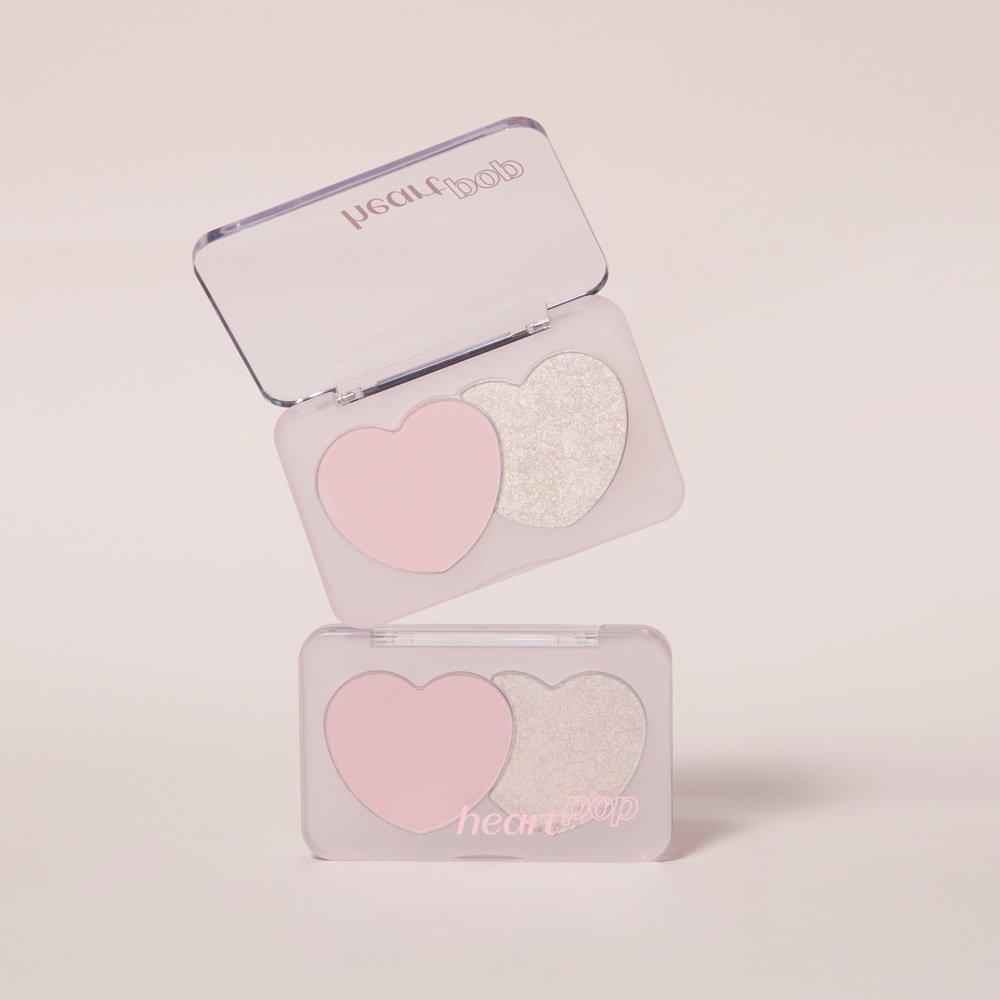 [Dear My Bestie] Heart Pop Duo Blusher/Highlighter/Boltouch 7.5g