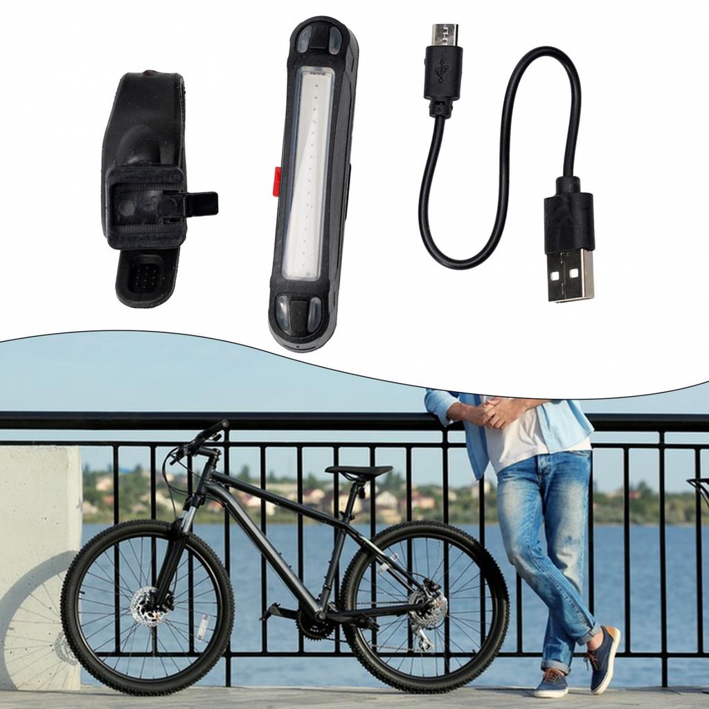 Zadní světlo na kolo Světlo na zadní kolo na kolo LED Bezpečnost Zbrusu nové