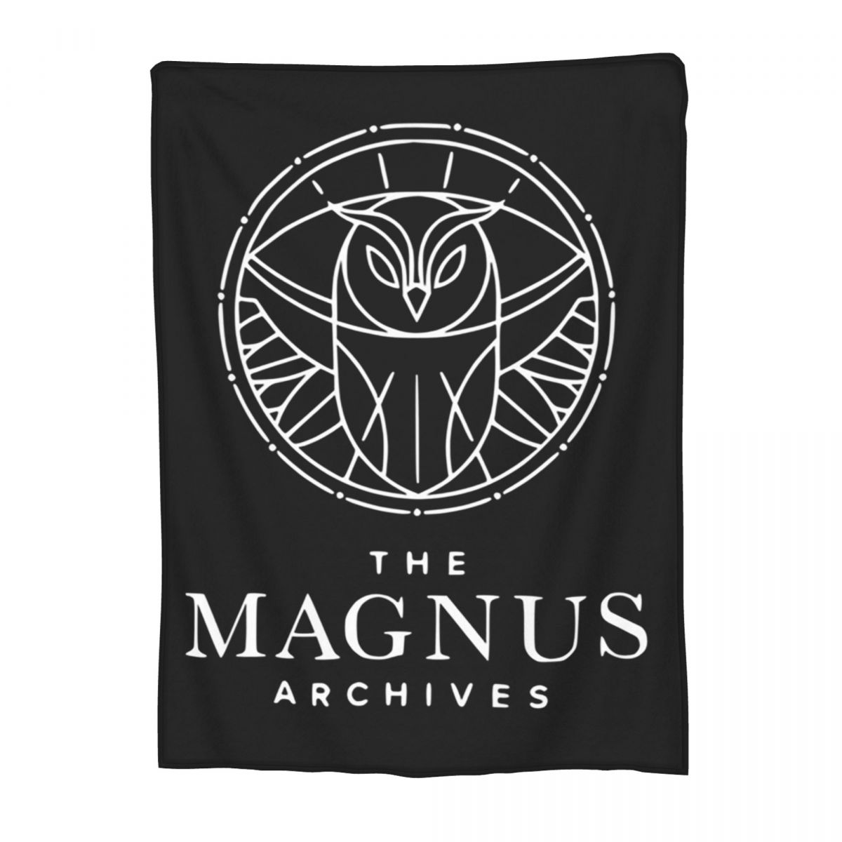 The Magnus Archives Logo Blanket Fleece Sofa Throw Blanket Warm Throw Blankets for Home Bedroom Travel Throws Bedspread Quilt 80x120cm(31x47inch)