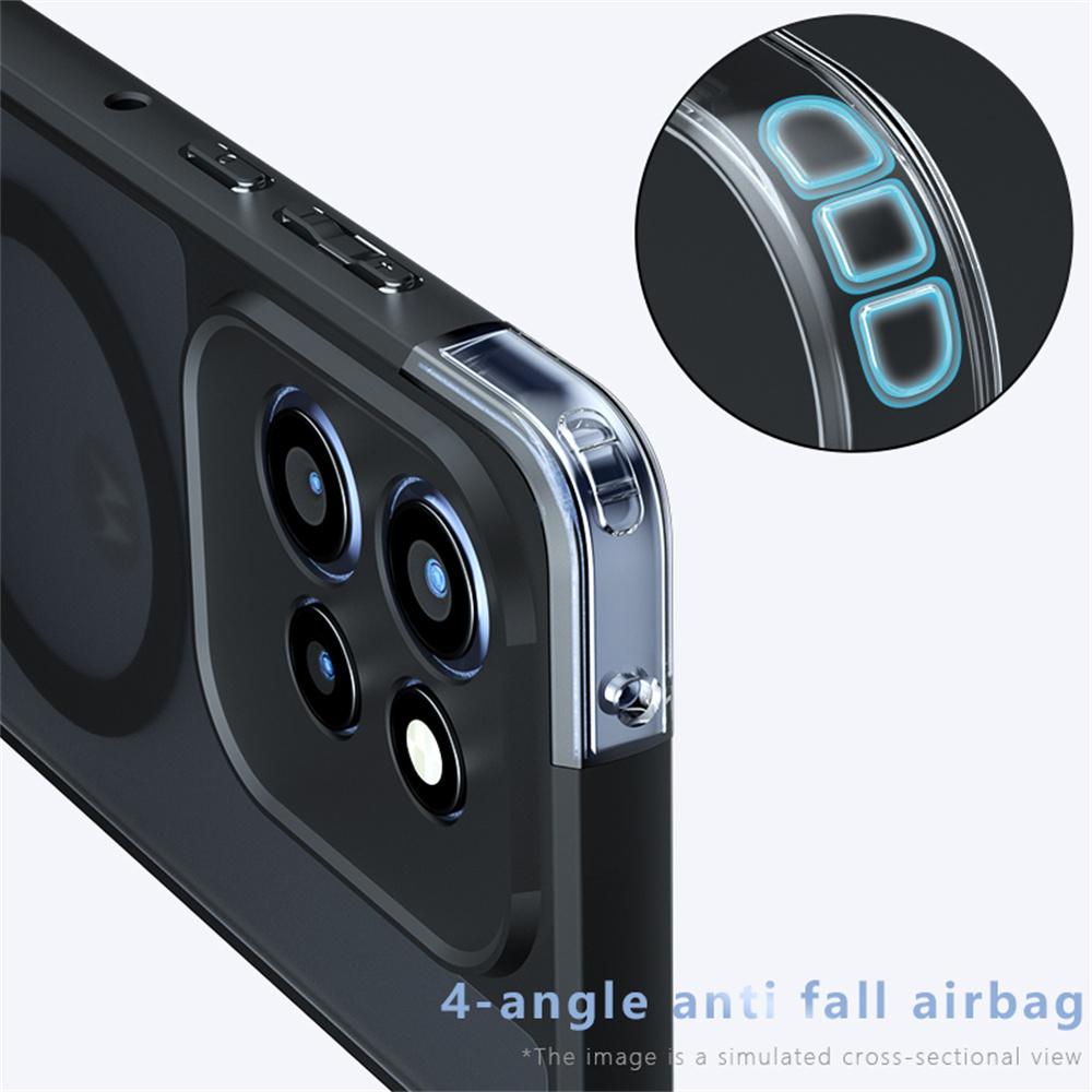 Matte Case For Motorola Edge 60 Neo 5G/50 Neo 5G/S50 5G/ThinkPhone 25 5G Magnetic Case TPU + PC Skin Touch Phone Cover