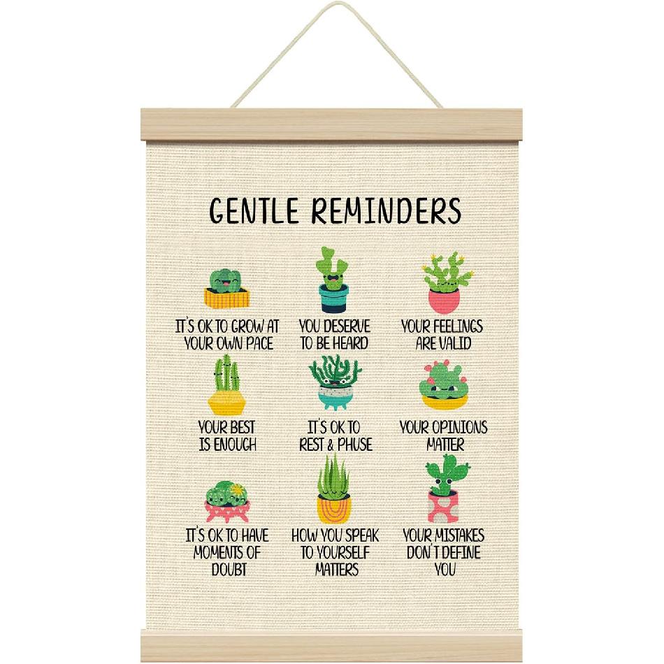 ZEDEV Dinosaur Wall Decor, Poster Hanger with Wood Frames 12x16 Inches, Dino Educational Canvas Wall Art, Artwork Hanging Kit for Boy Toddler Room