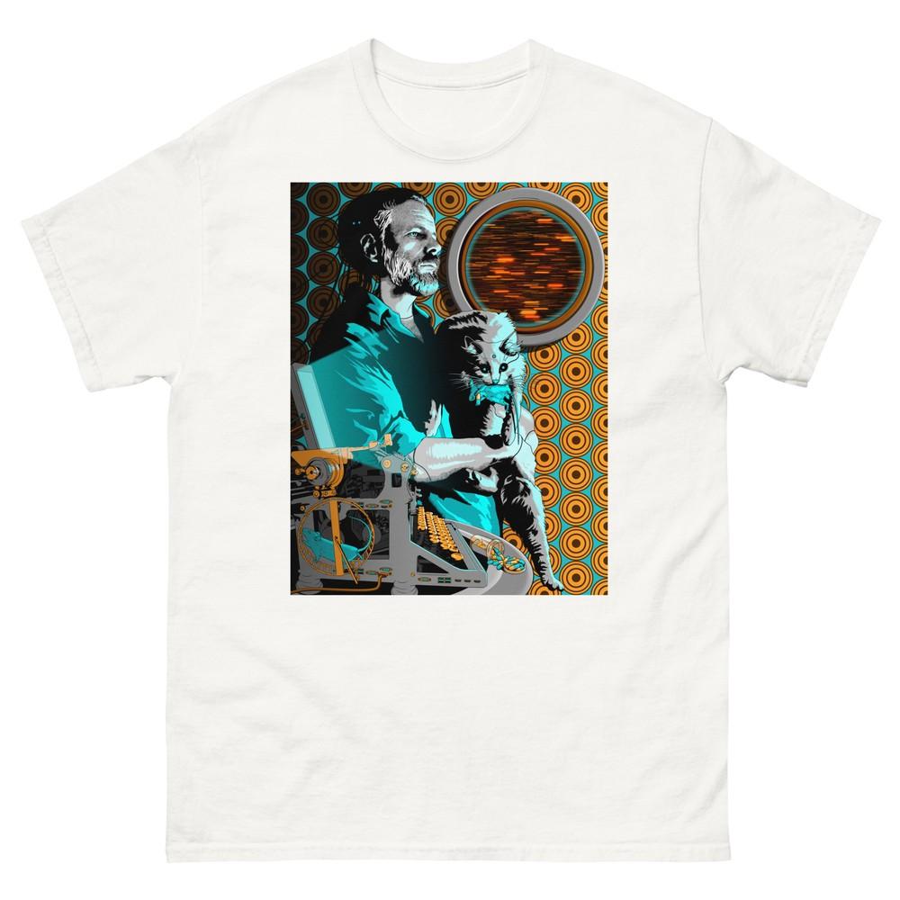 Philip K Dick T Shirt Artwork By Rosenfeldtown