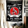 1. FC Köln Wall Hanging Printed Fabric Blanket Decorative Tapestries for Bedroom Living Room Home Decor