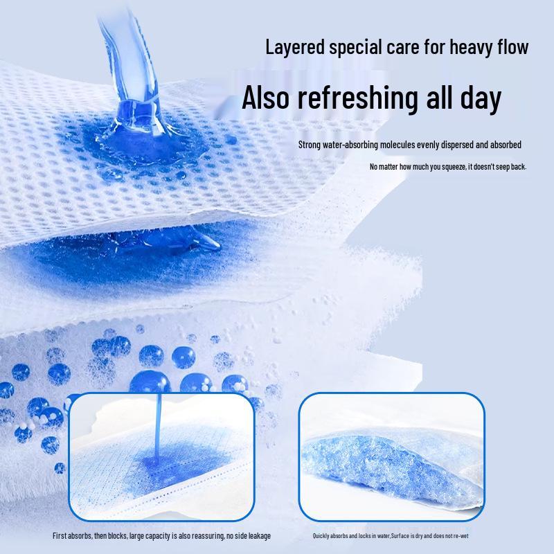 Medical Grade Sanitary Napkins: Extended Night Use Pads & Sterilized Wipes