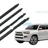 4 Pezzi Guscio in Gomma per Finestrini Nero o Cromato per Toyota 4Runner 75711-35011 2009-2020 Guarnizione Vetro Esterna