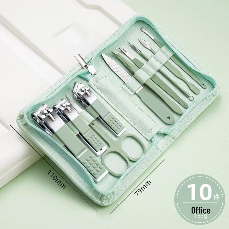 

Маникюрный набор из 35 предметов из нержавеющей стали с кусачками Hawkbill и диагональными кусачками