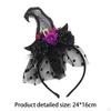 Halloween Hat Headband Hair Hoop for Party Cosplay Carnival