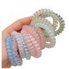 Korean High-Quality Summer Fresh Telephone Cord Scrunchie - Cute & Durable Hair Tie for Women