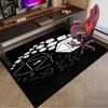Dungeons & Dragons Carpet, Chair Rug,Rug for Office Bedroom Living Rooms, Doormat Decor Fan Gift Christmas Gift