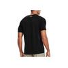 Under Armour Seamless Logo Print Quick-Dry Crew Neck Short Sleeve T-Shirt Men Tops Black 1361131-001