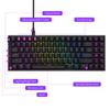 NZXT FUNCTION MINITKL Gaming Keyboard Black KB593 KB-175US-BR