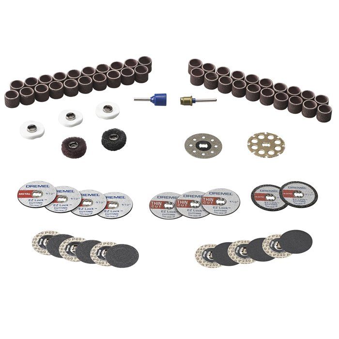 Outil multifonctions - Dremel - EZ725 - 70 accessoires - Étui de rangement - Polyvalent