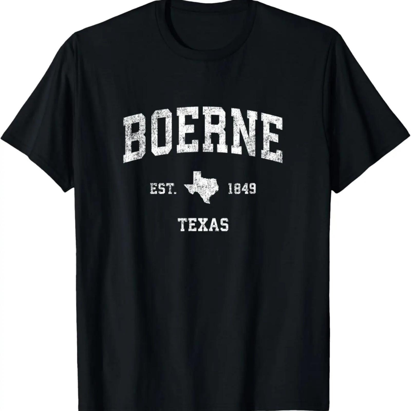 Boerne Texas TX Vintage Athletic Sports Design XXXXXL разноцветный