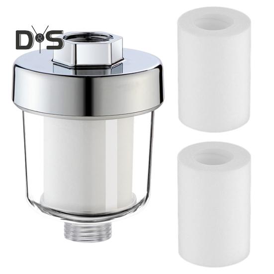 Bath Filter with High-Density PP Cotton Core Replaceable Filter Element Standard Interface Design Shower Hose Compatible Filter
