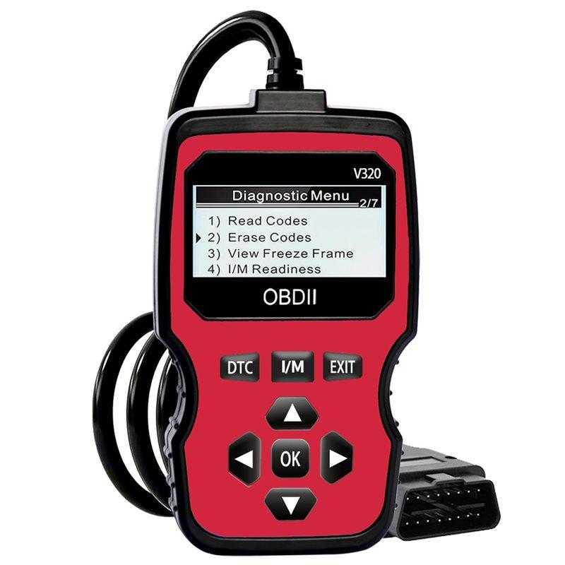 Voltage Tester,And Real-Time Data Stream Function Obd2 Scanner With Engine Fault Code Reader
