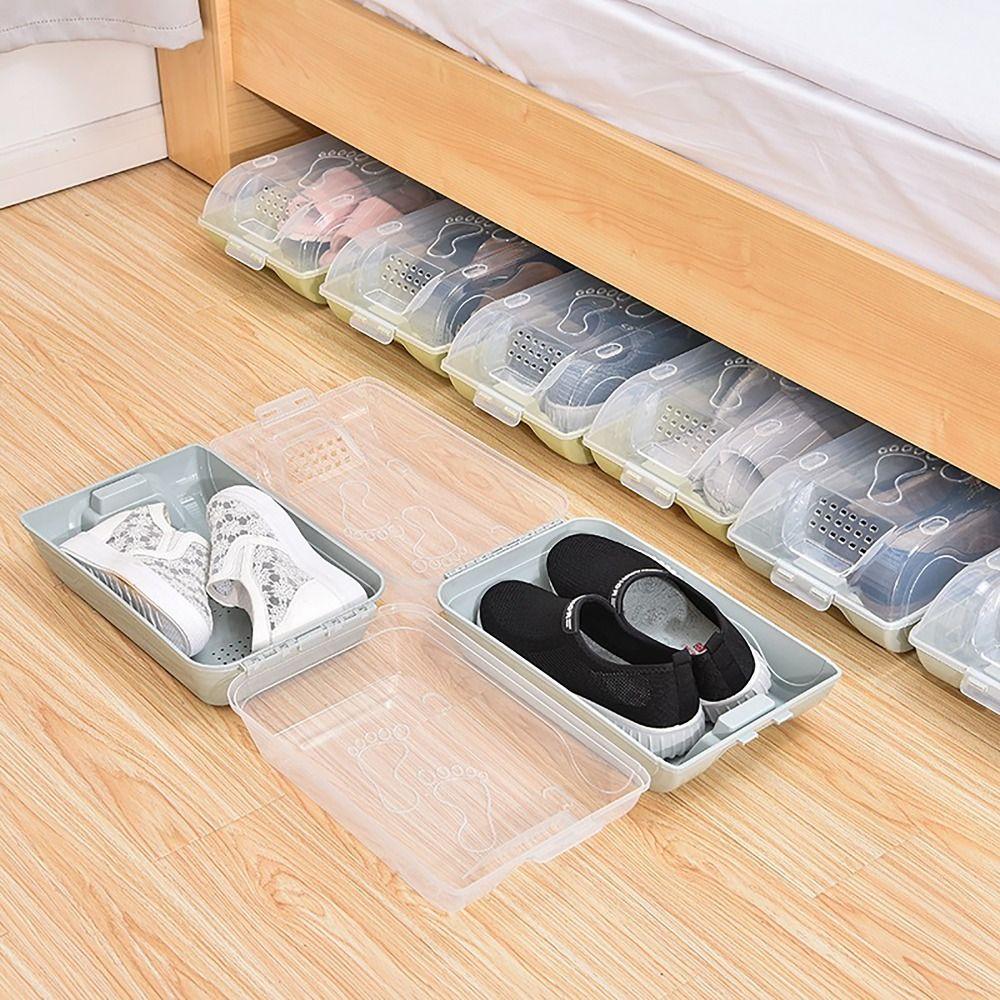 Dustproof Shoe Box Thickened Shoe Cabinet Space Saving Shoes Organizers  for Home