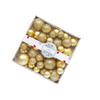 1 Box Shatterproof Decorations Balls Stylish Christmas Tree Round Shaped Balls Decor Home Creative Decoration Gifts