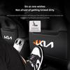 1Pcs Car Seat Back Anti Kick Pad Anti-dirty Protective Cover Mat For KIA EV6 Stonic RIO K9 Sorento Ceed Stinger Niro Soul Cerato
