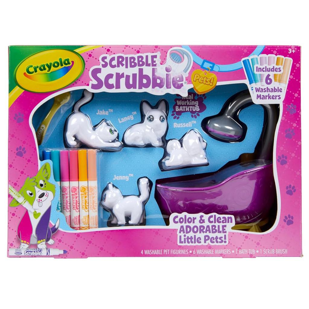 Crayola Colorful My Pet Drawing Bathroom Care Set 747442 (Authentic)
