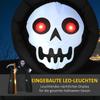 Large Halloween Garden Decoration Grim Reaper Self-inflating Archway with LED Lighting, 2.85 M