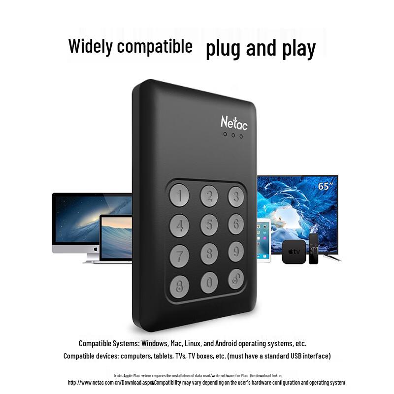 Netac G732 2TB USB3.0 Tragbare Festplatte