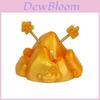 Resin Mountain And Silver Mountain Creative Car Dashboard Ornament With Spring Ear For Gift Giving