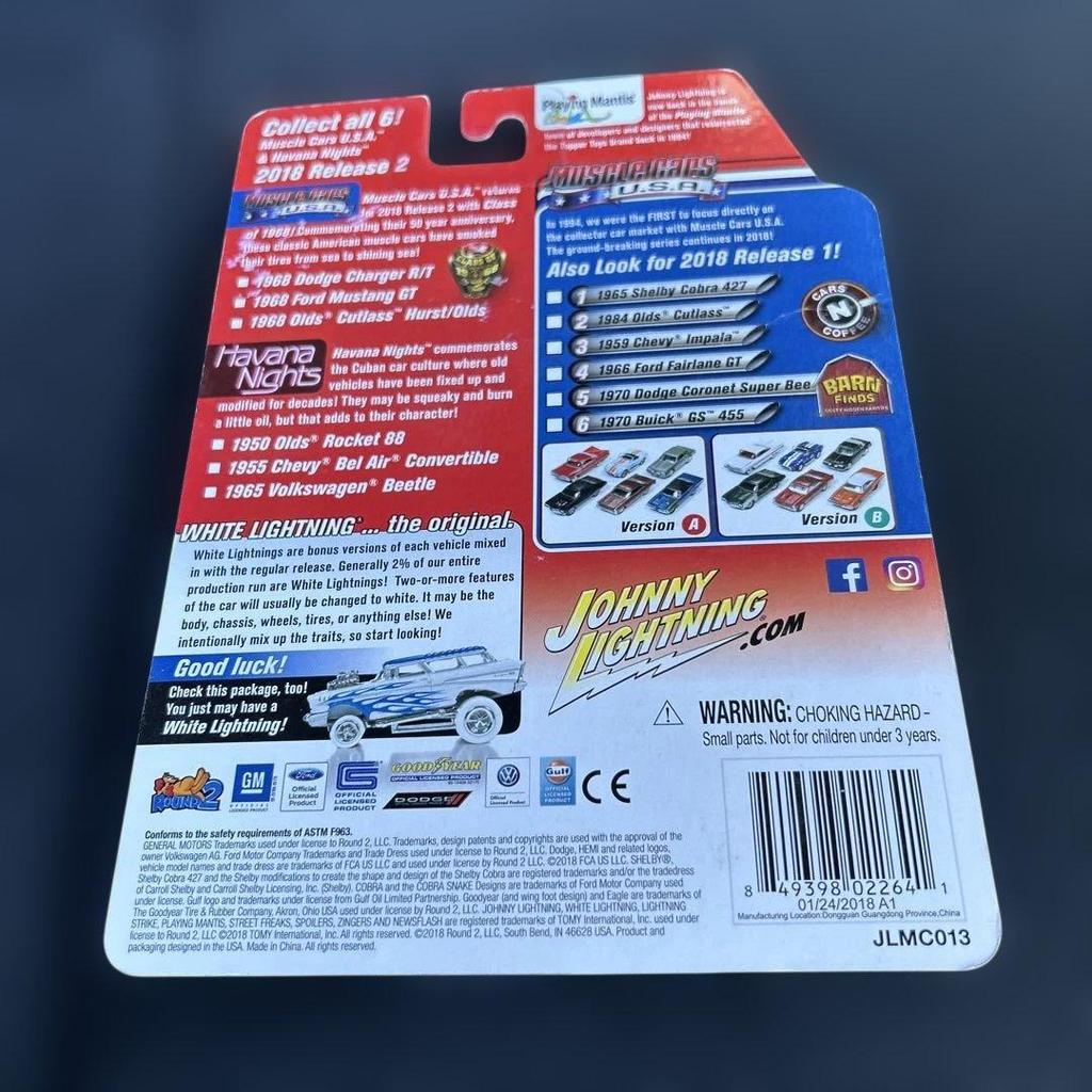Johnny Lightning 1968 Ford Mustang Mini Car