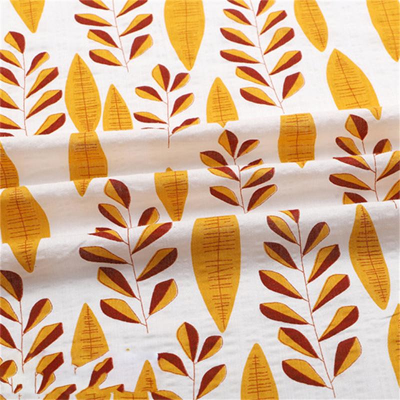 Summer Thin Cotton Cotton Dress Cheongsam Anti Mosquito Pants Fabric DIY Skirt Summer Skirts Cloth Printing Artificial