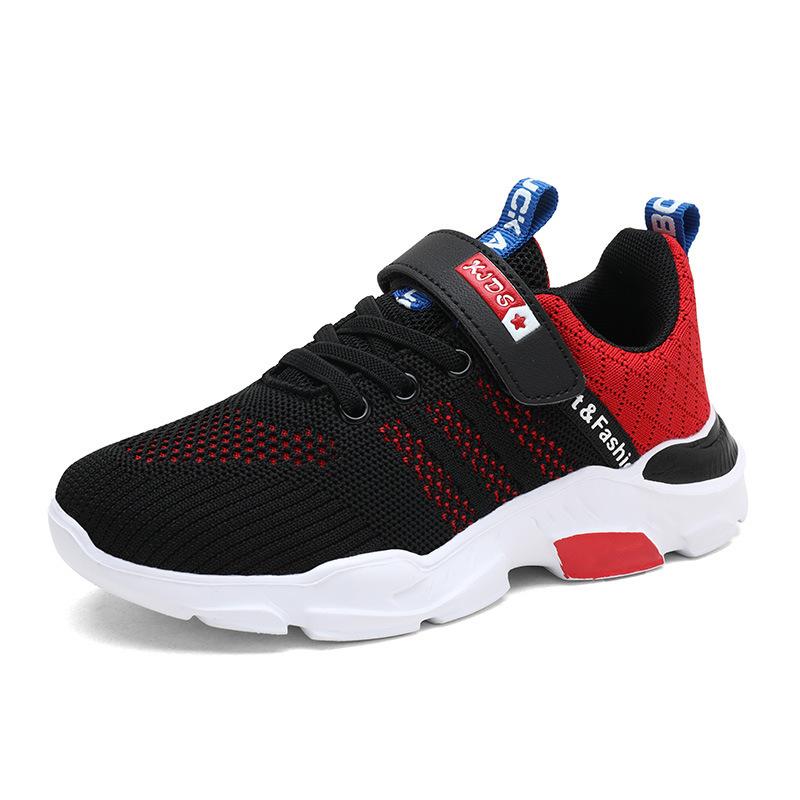 Cross-border children's shoes children 6-12 years old 2024 spring and autumn breathable mesh sneakers fashionable and versatile student running shoes