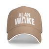 ALAN WAKE Summer New 100% Cotton Baseball Cap High Quality Trends Cool Summer Sun Caps Adjustable Hip Hop Hat Snapback