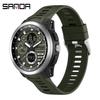 SANDA Multi-Time Zone Sports Watch with Alarms & Summer Time Feature