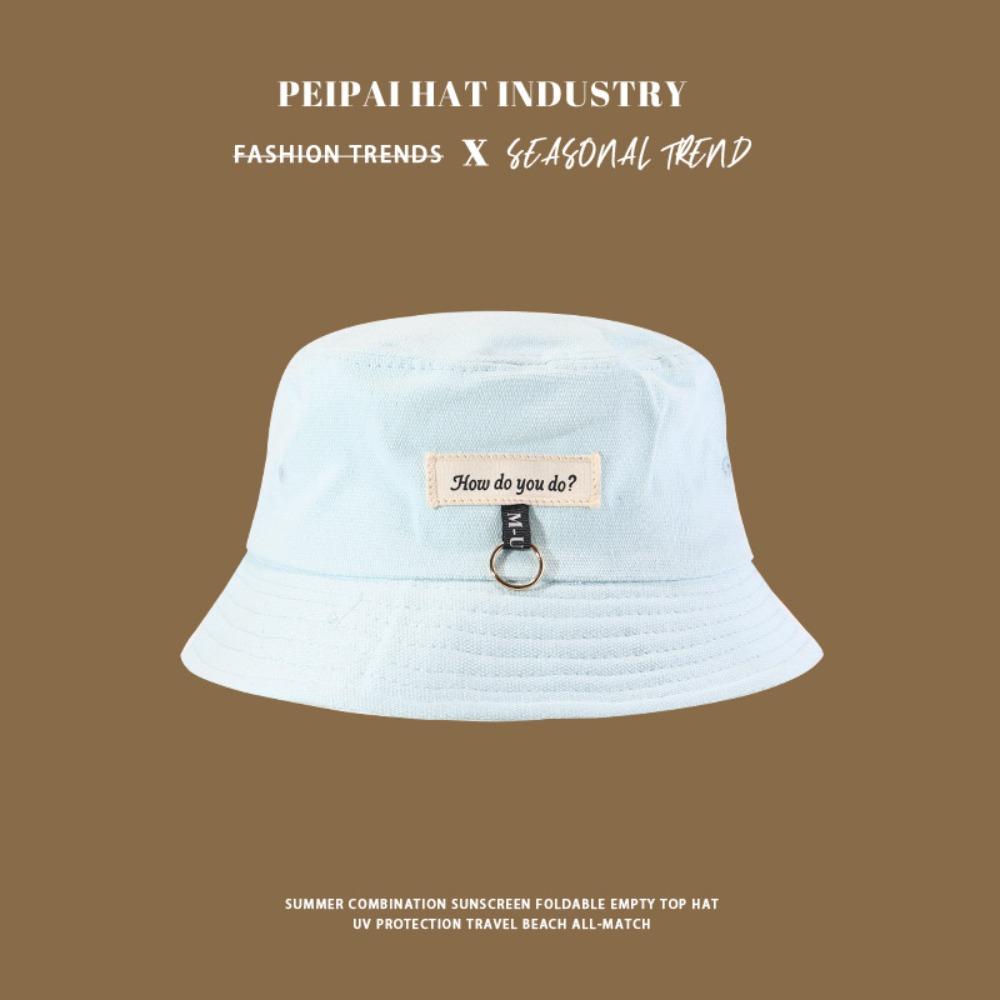 Dome All-match Sun Cap Multi-function Student Couple Sun Hats Gifts Summer Patch Bucket Hat