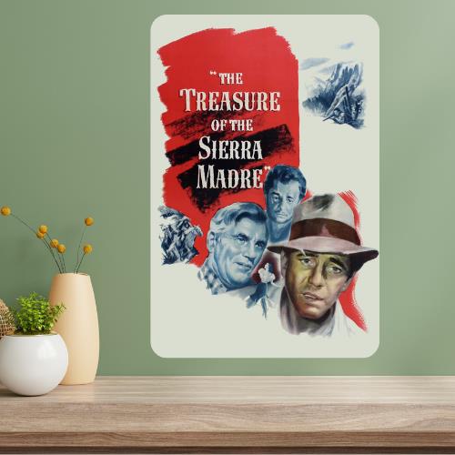The Treasure of Sierra Madre Metal Movie Poster Sign 20x30cm(7.8x11.8inch)