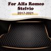 Covoraș portbagaj pentru Alfa Romeo Stelvio 2017 2018 Cargo Liner Covor Piese interioare Accesorii