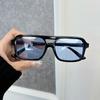 Retro Classic Square Sunglasses For Women Men Stylish Minimalist Female Male Fashion Glasses