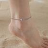 Lemegeton Lovely Walking Cat Aircraft Charms Anklet Foot Bracelet for Women  Animal Kitten Chain Stainless Steel Jewelry Gift